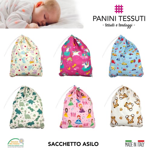 Sacchetto asilo nido 100 - nido, 100%