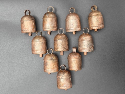 Campane mucca rustiche - 10,